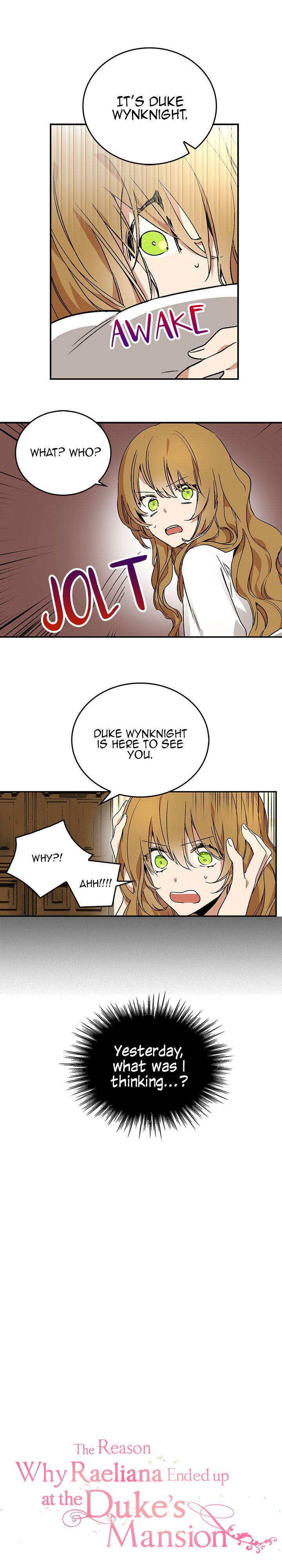 Read The Reason Why Raeliana Ended Up At The Duke’S Mansion Manga Online