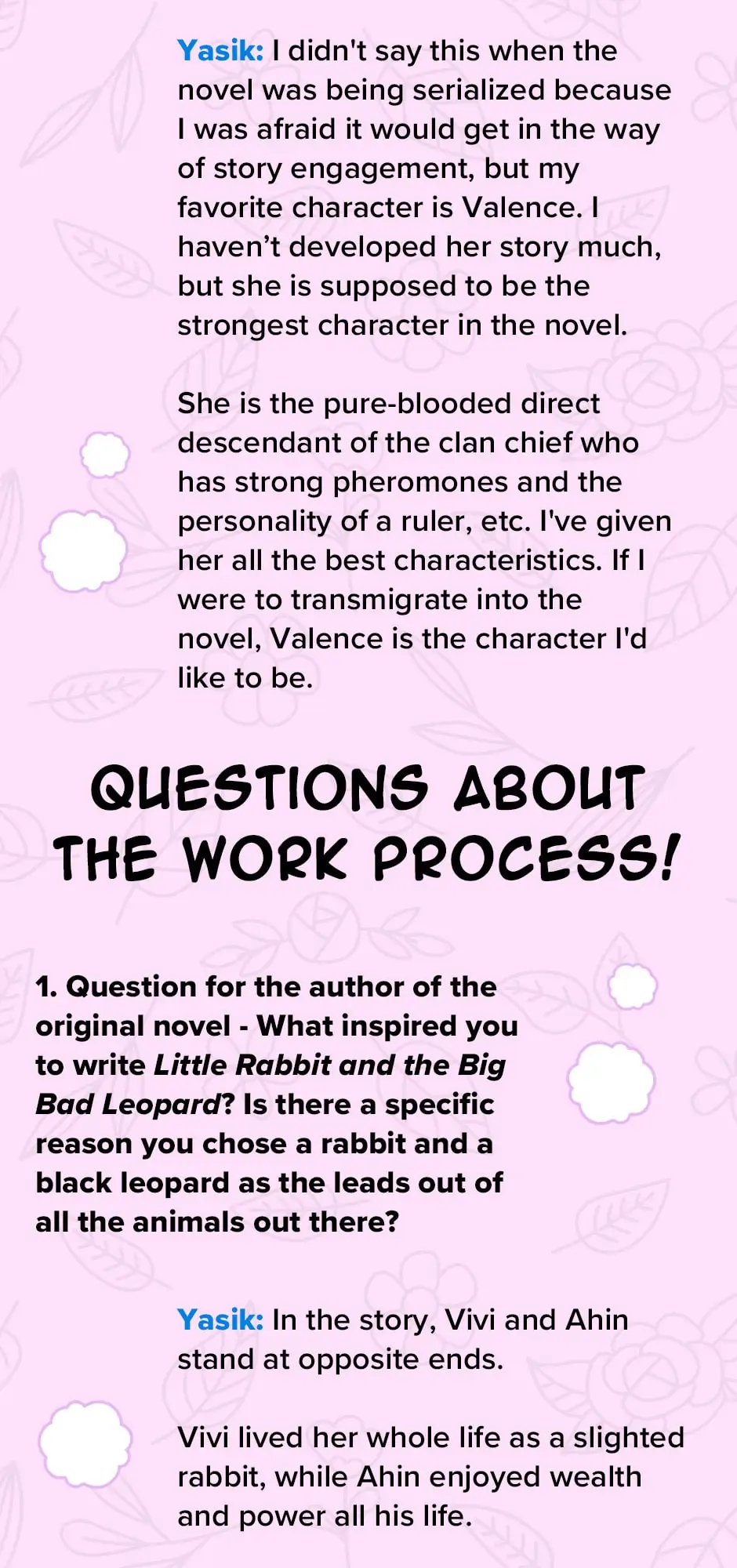 Read The Symbiotic Relationship Between the Rabbit and the Black Panther Manga Online