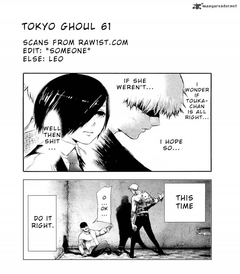 Read Tokyo Ghoul Manga Online