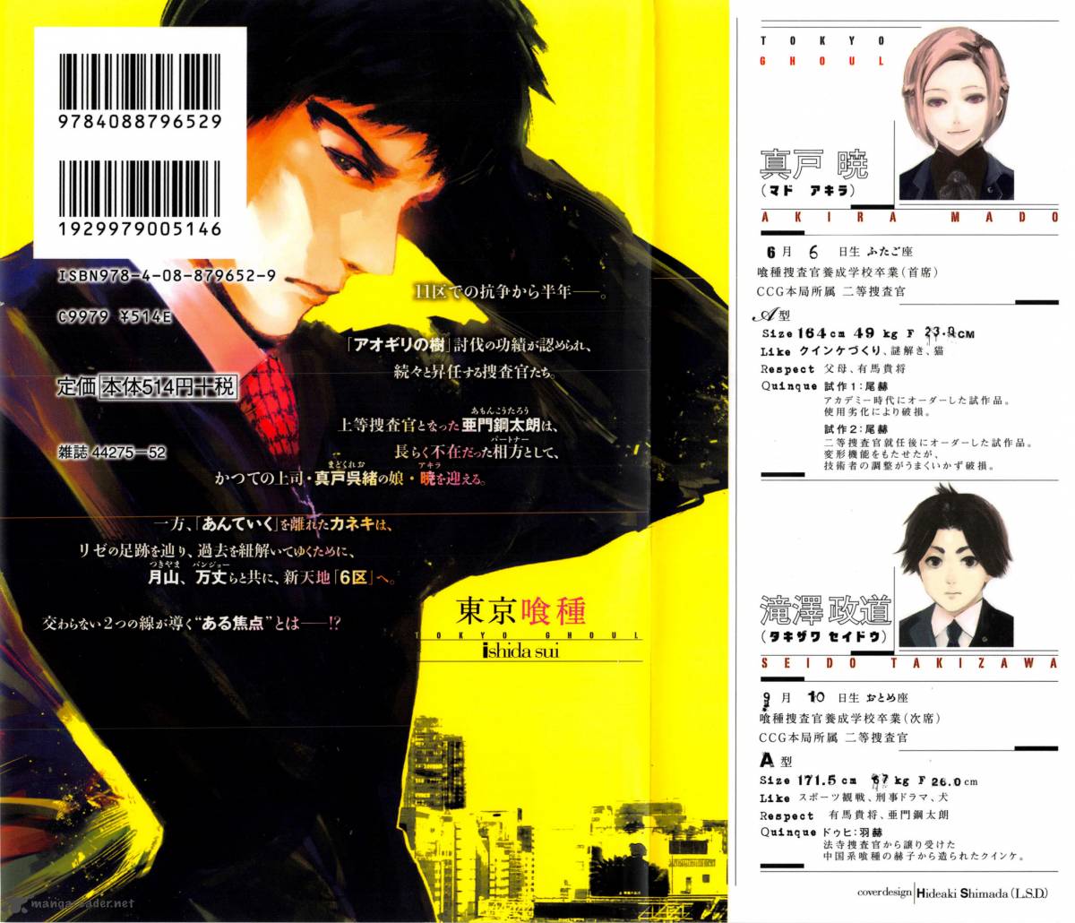 Read Tokyo Ghoul Manga Online
