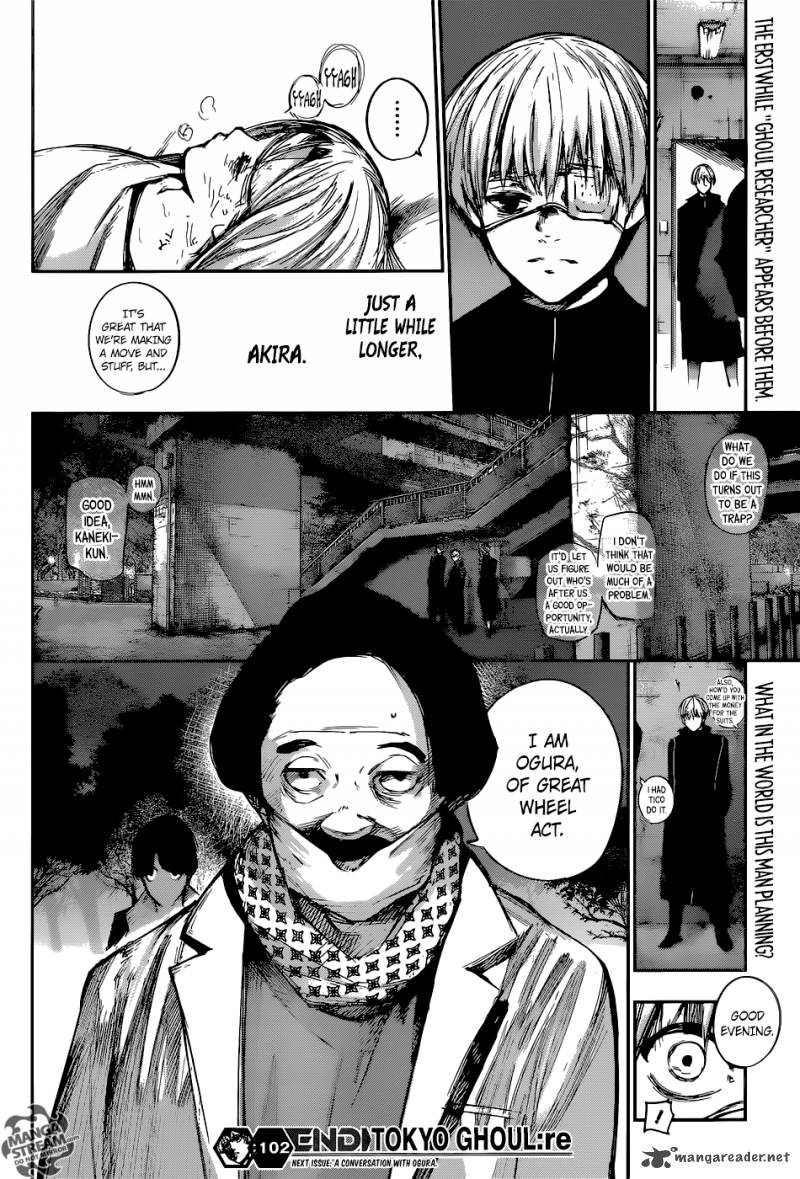 Read Tokyo Ghoul_re Manga Online