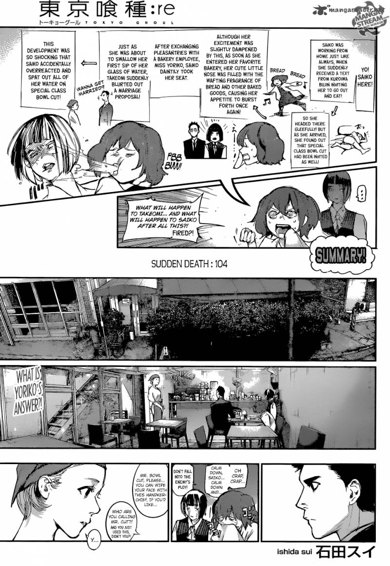 Read Tokyo Ghoul_re Manga Online