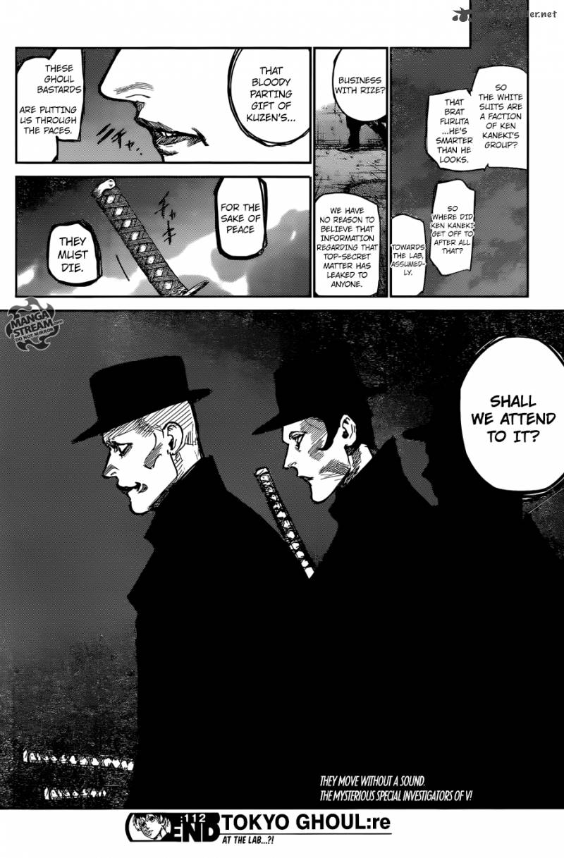 Read Tokyo Ghoul_re Manga Online