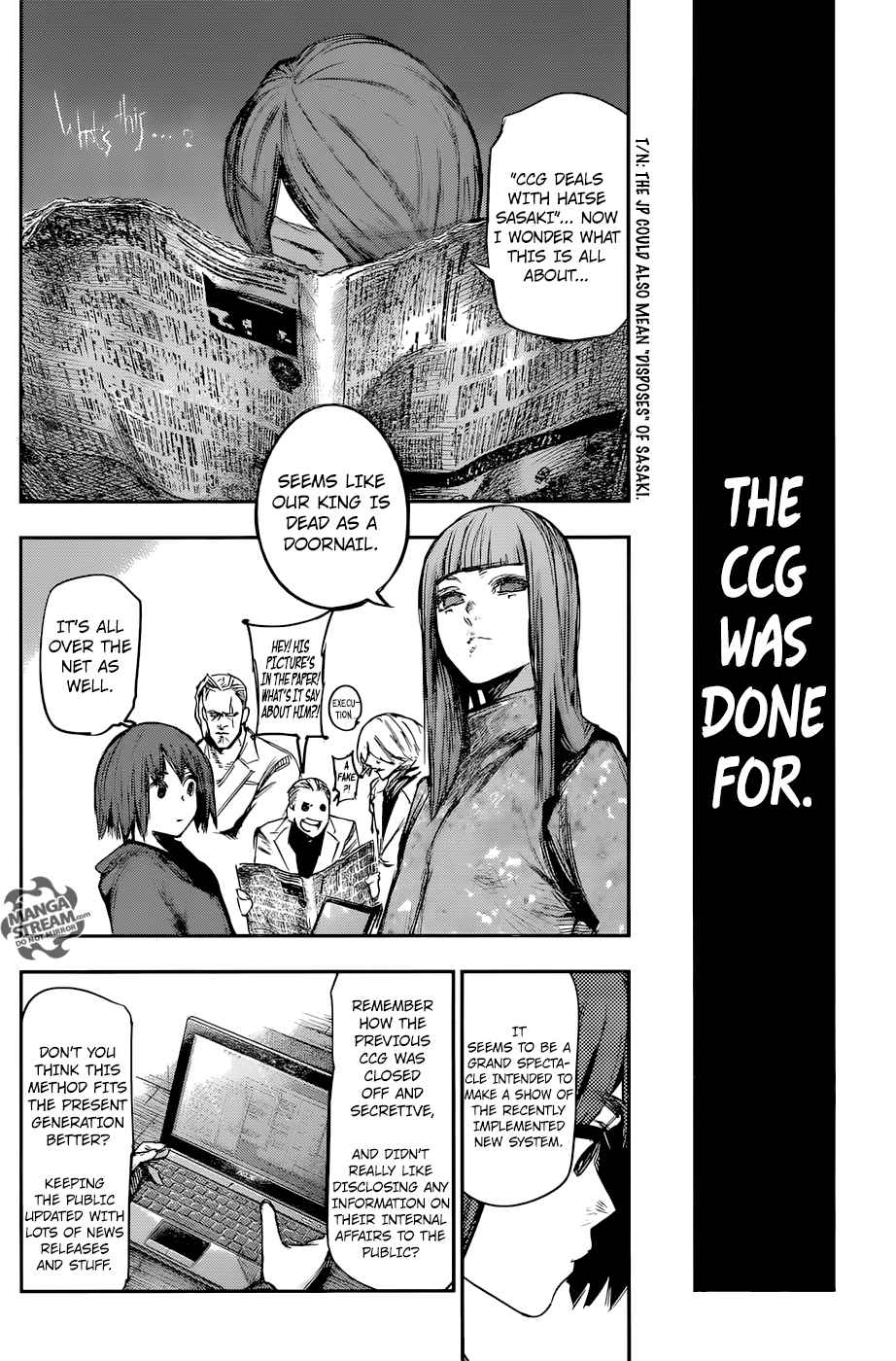 Read Tokyo Ghoul_re Manga Online
