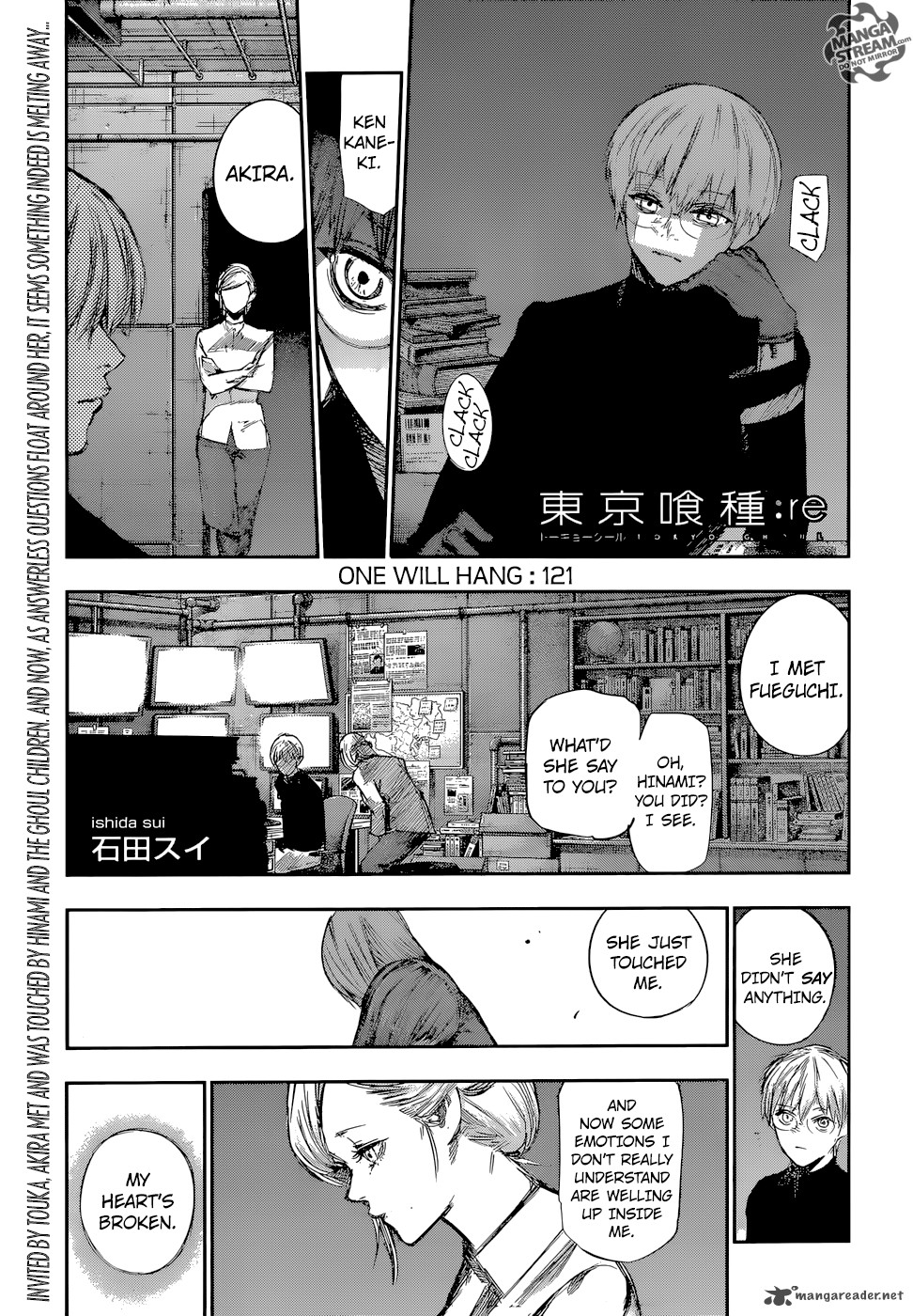 Read Tokyo Ghoul_re Manga Online