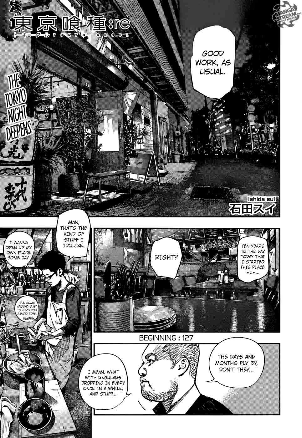 Read Tokyo Ghoul_re Manga Online