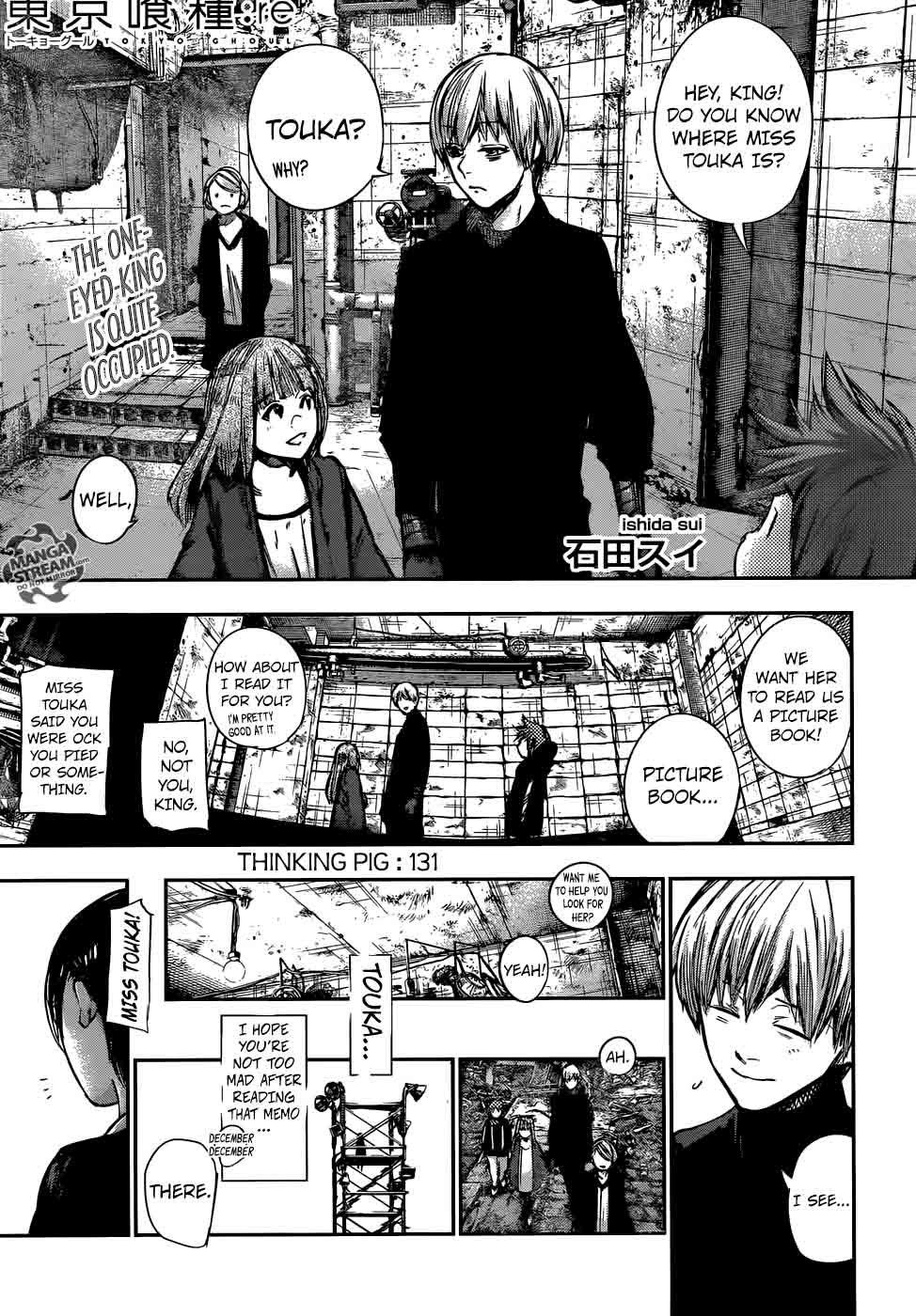 Read Tokyo Ghoul_re Manga Online