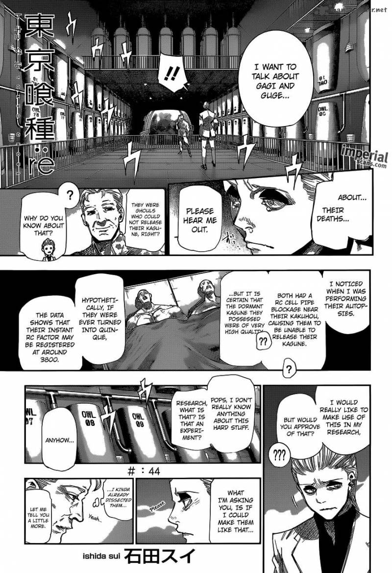 Read Tokyo Ghoul_re Manga Online