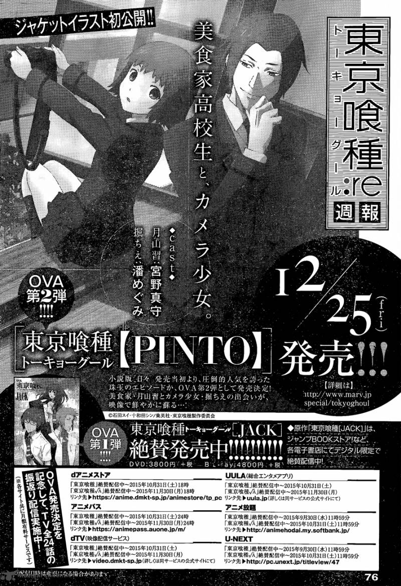 Read Tokyo Ghoul_re Manga Online