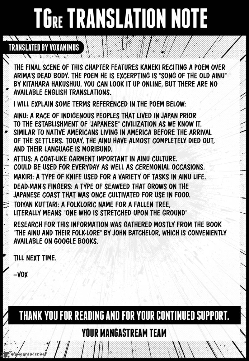 Read Tokyo Ghoul_re Manga Online