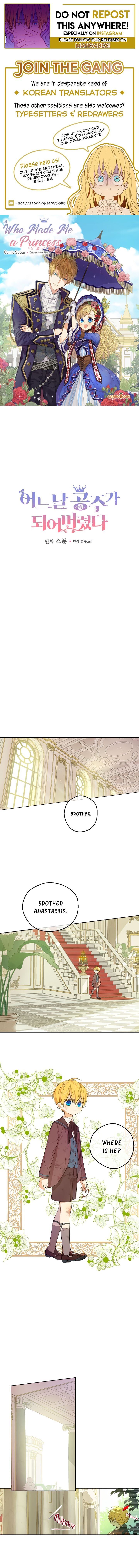 Read Who Made Me a Princess Manga Online