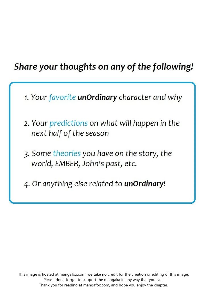 Read unOrdinary Manga Online