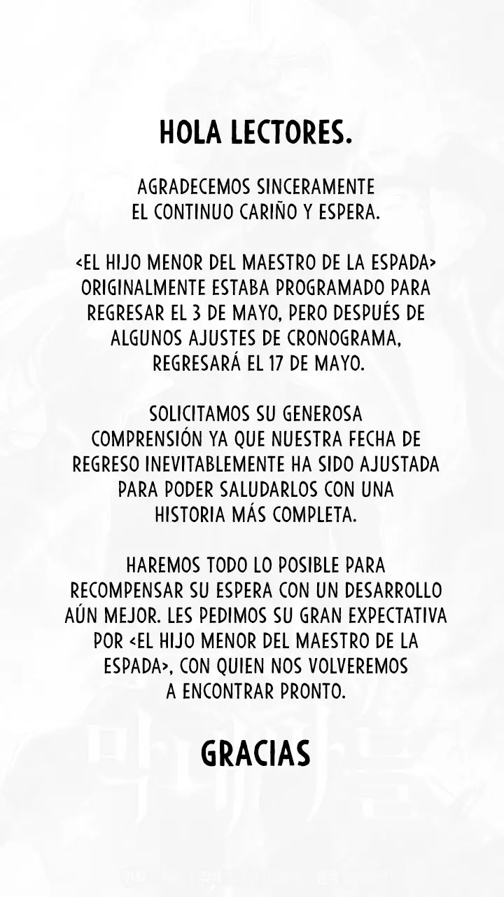 Read El Hijo Menor del Maestro de la Espada Manga Online