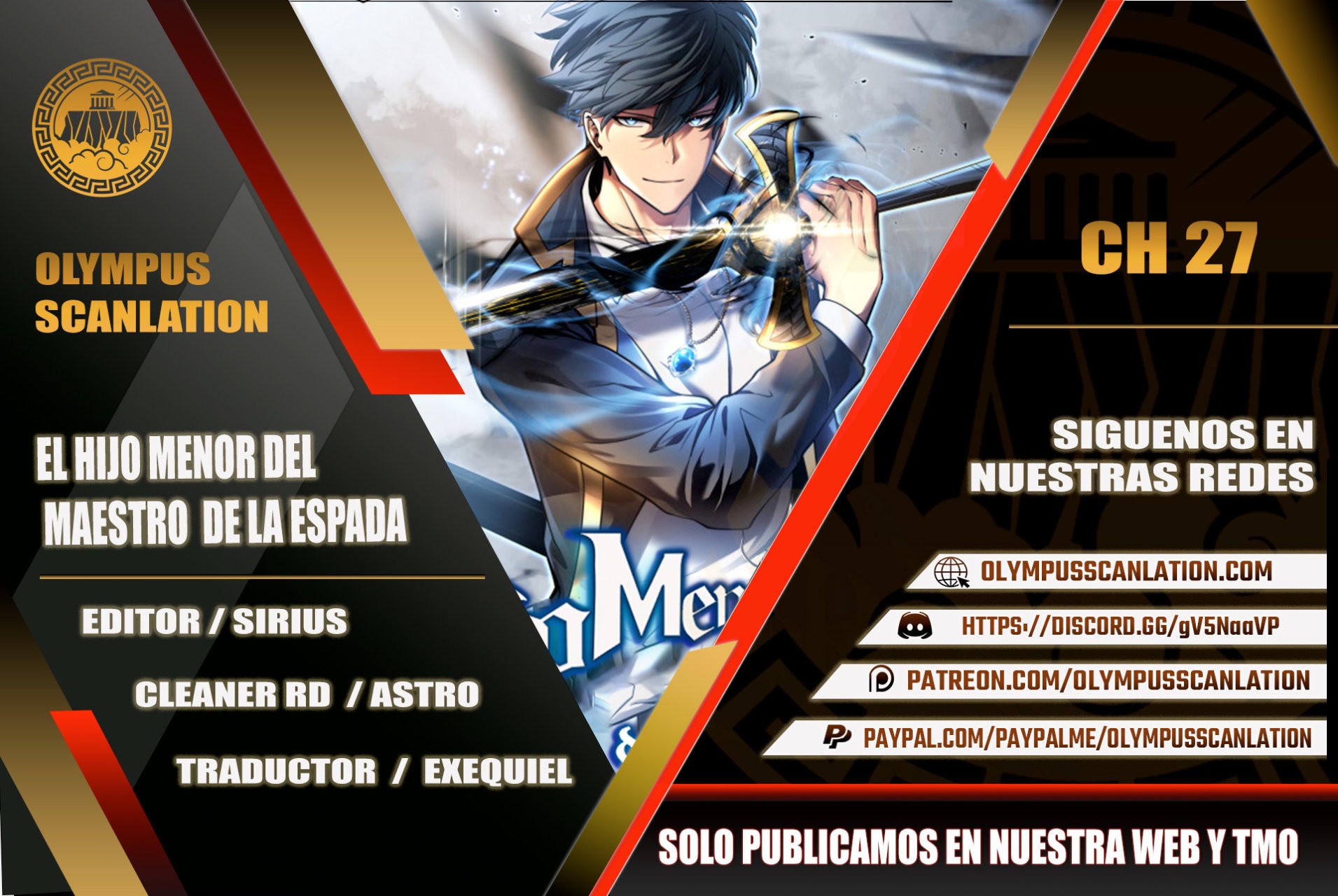 Read El Hijo Menor del Maestro de la Espada Manga Online