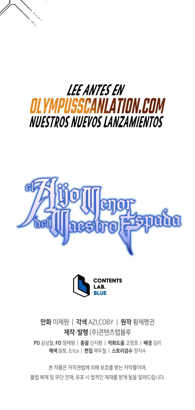 Read El Hijo Menor del Maestro de la Espada Manga Online