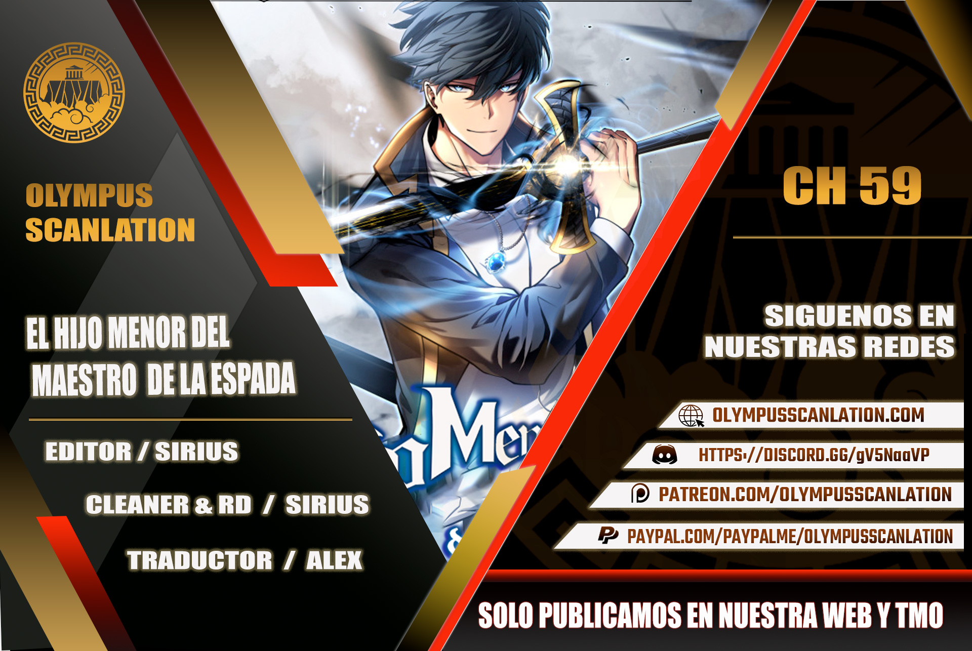 Read El Hijo Menor del Maestro de la Espada Manga Online