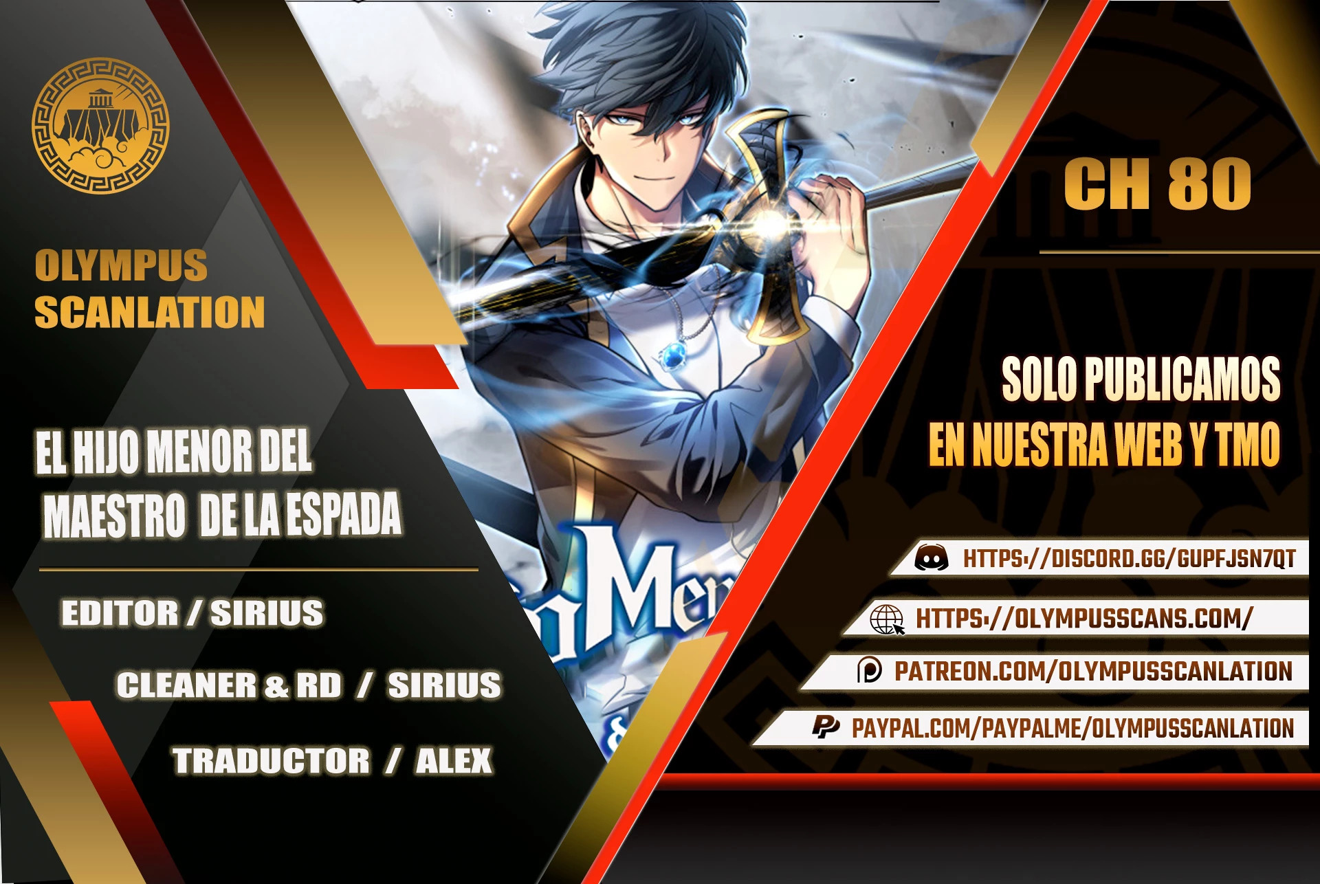 Read El Hijo Menor del Maestro de la Espada Manga Online