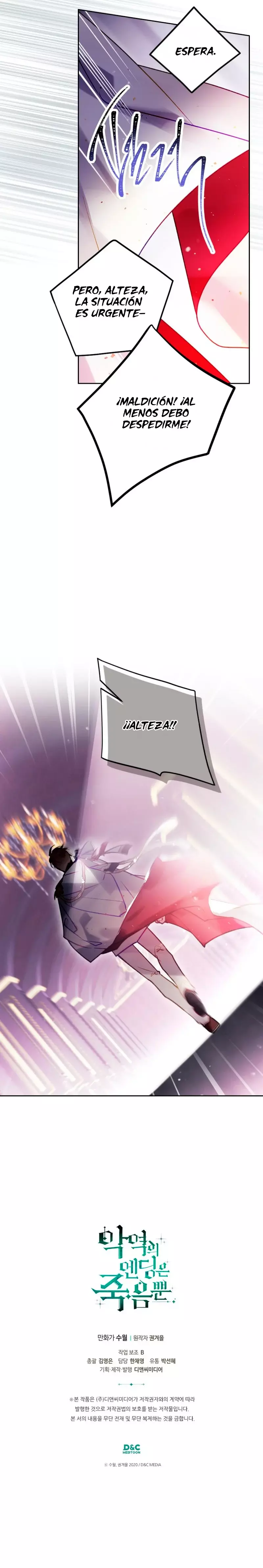 Read El Unico Final de la Villana es la Muerte Manga Online