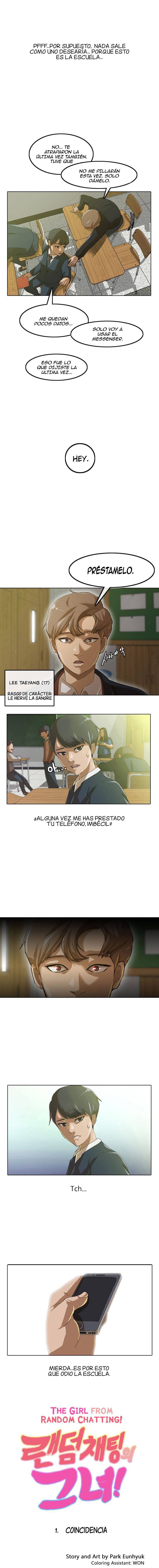 Read La chica de Random Chatting! Manga Online