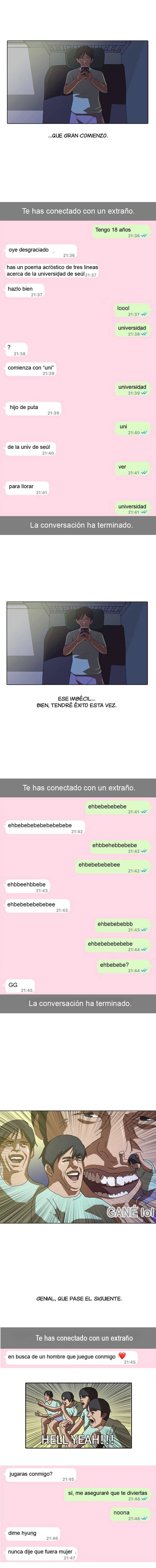 Read La chica de Random Chatting! Manga Online