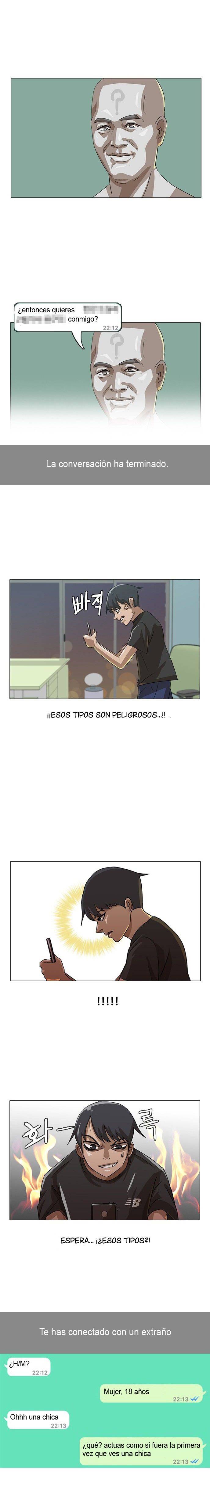 Read La chica de Random Chatting! Manga Online