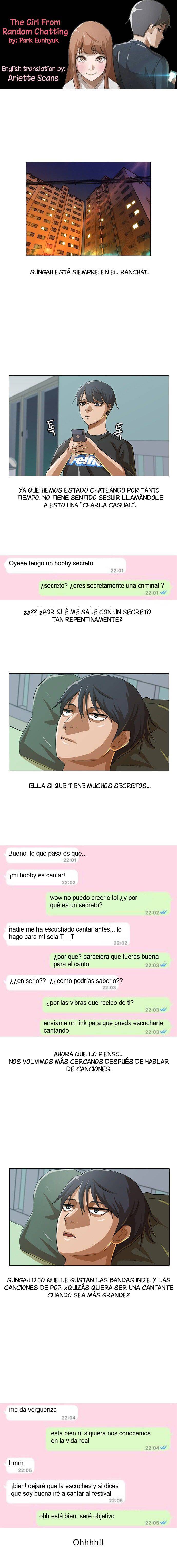 Read La chica de Random Chatting! Manga Online