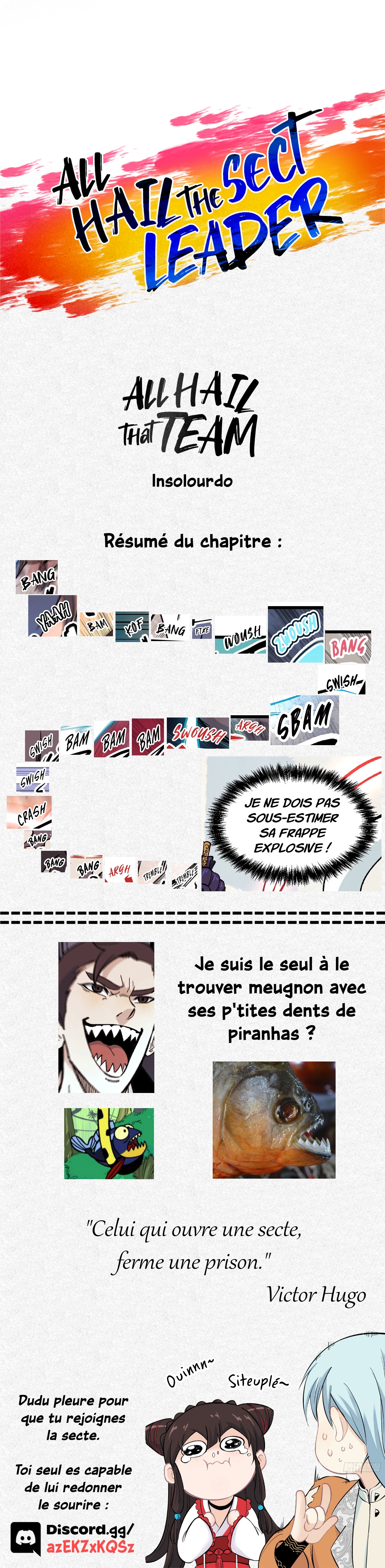 Read All Hail the Sect Leader FR Manga Online