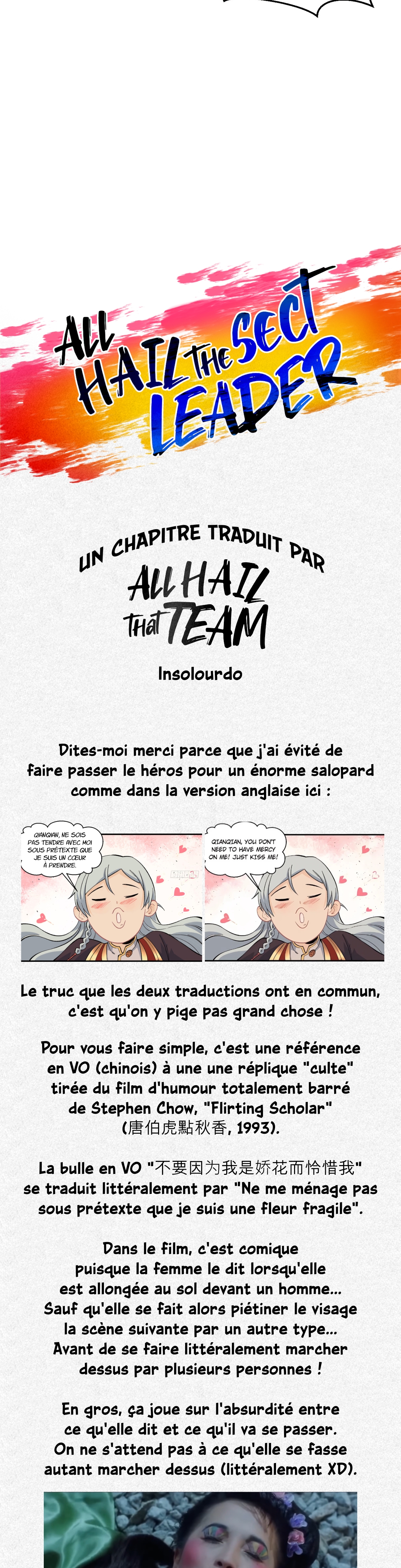 Read All Hail the Sect Leader FR Manga Online
