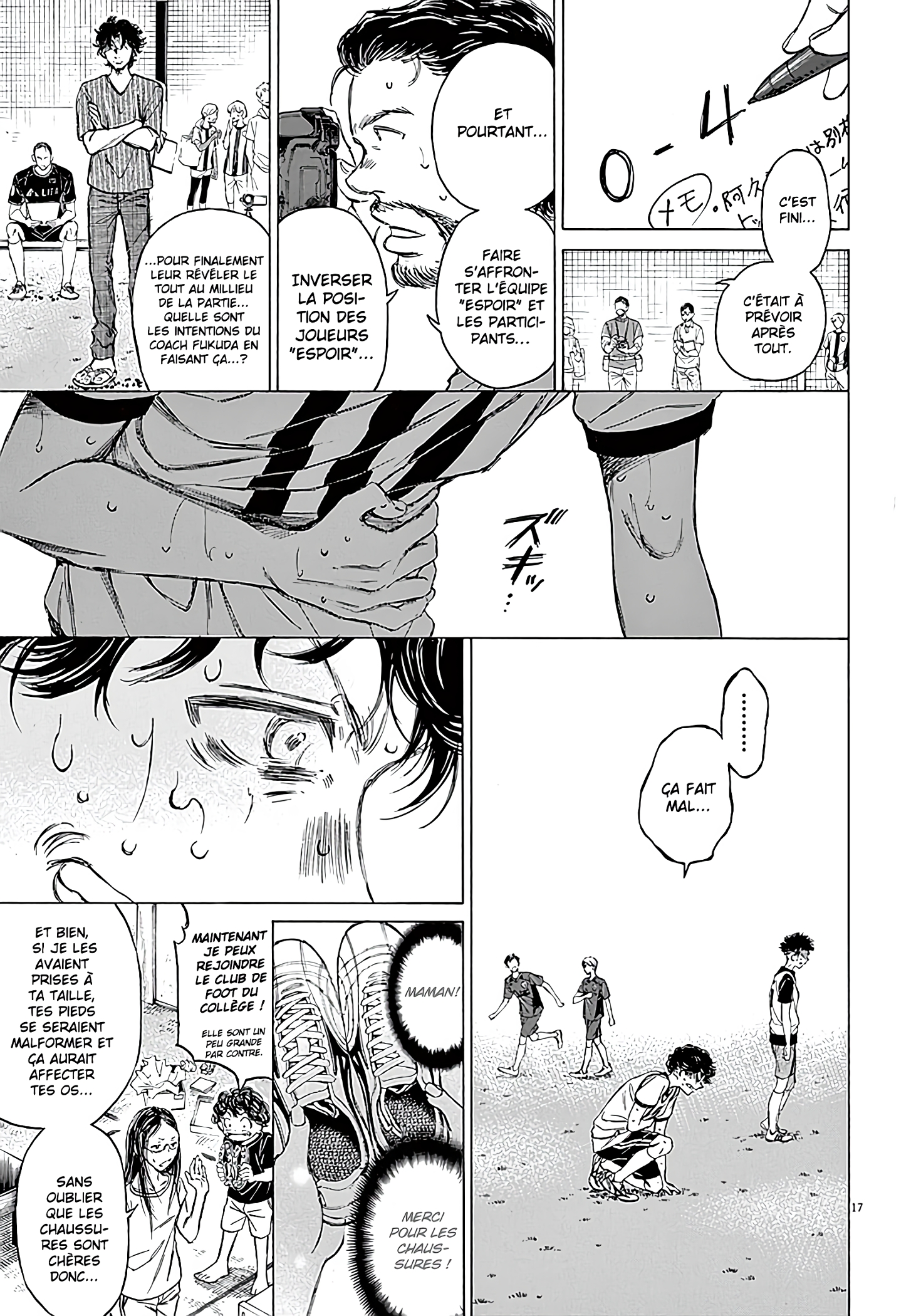 Read Ao Ashi FR Manga Online