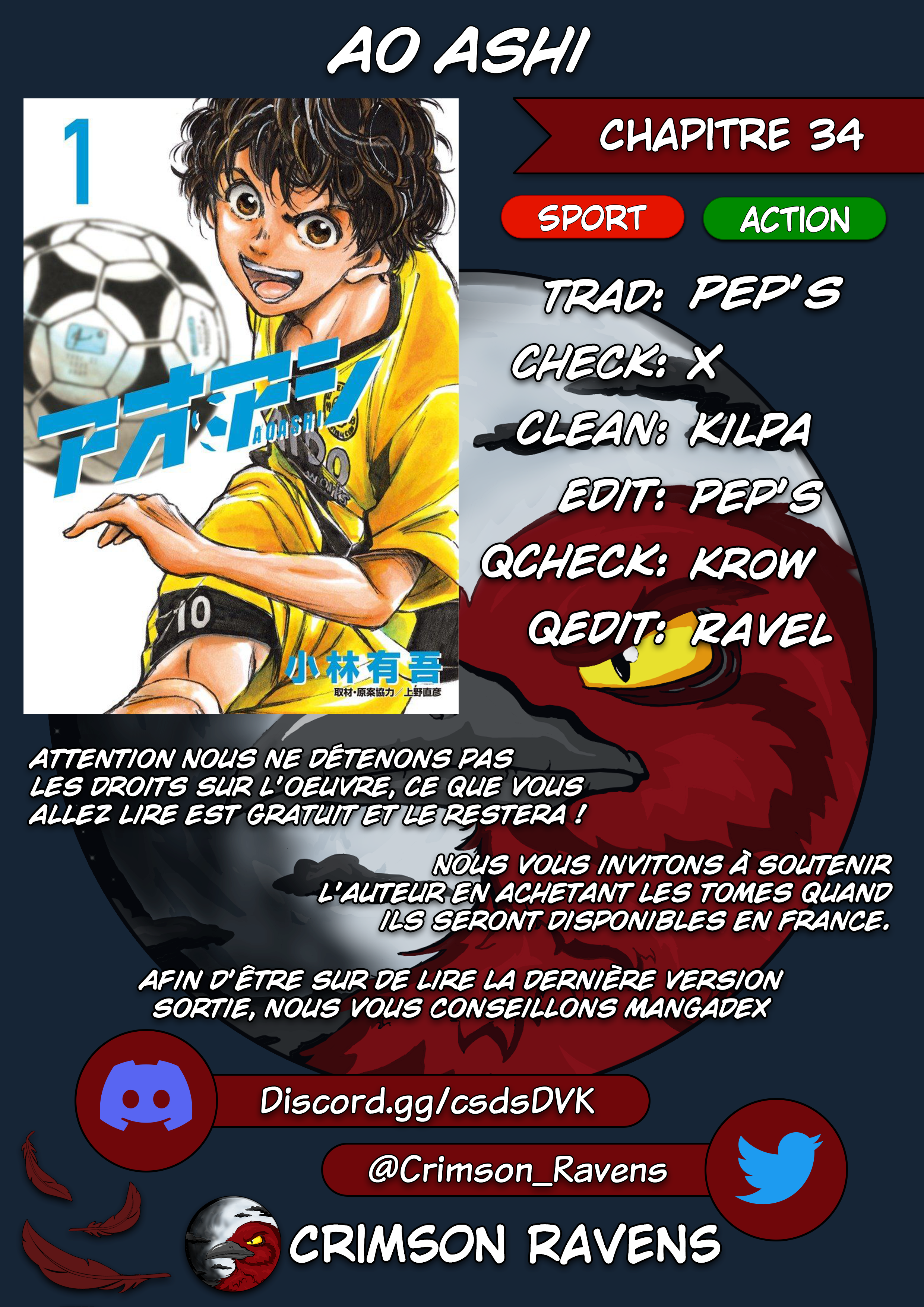 Read Ao Ashi FR Manga Online