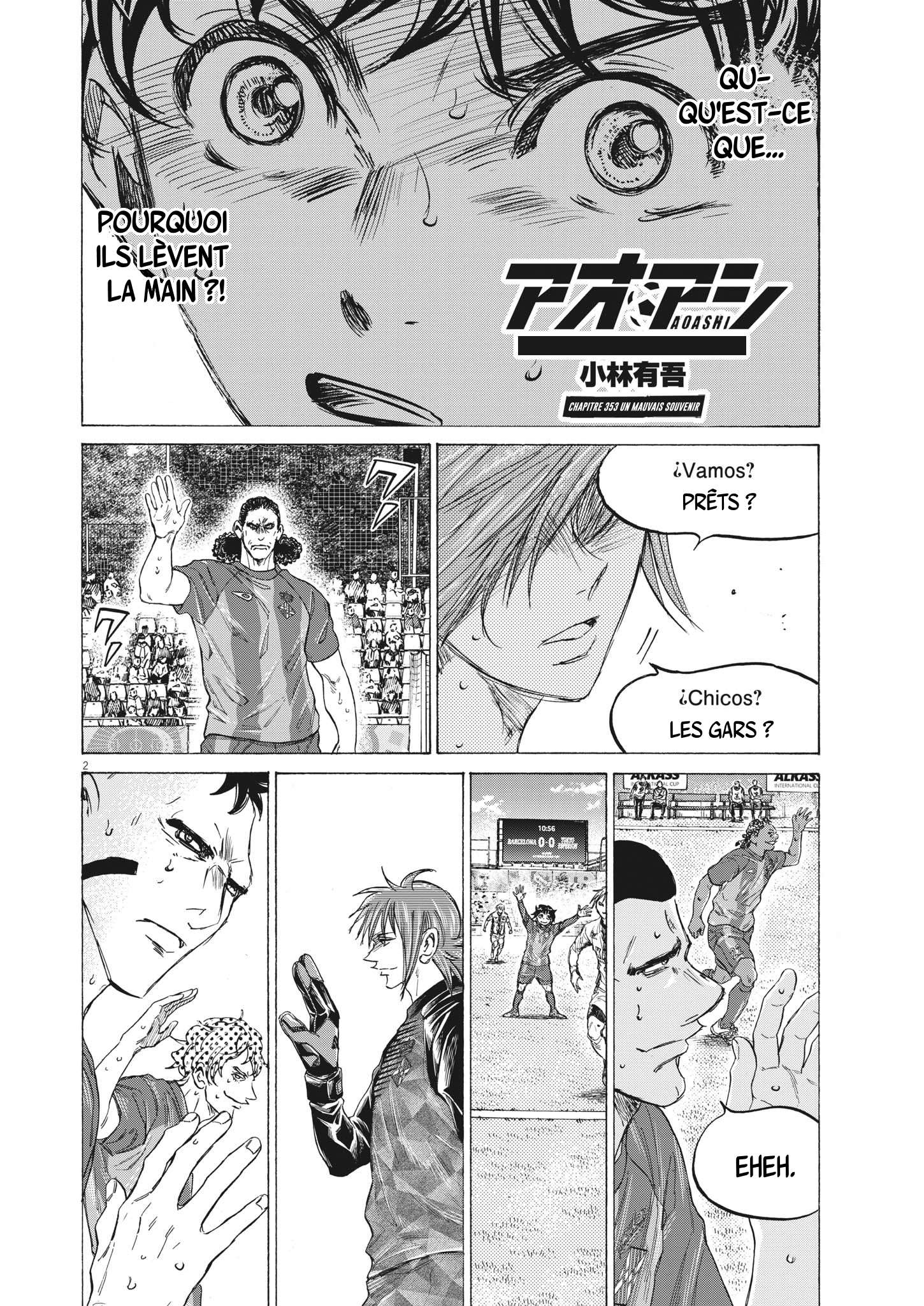Read Ao Ashi FR Manga Online