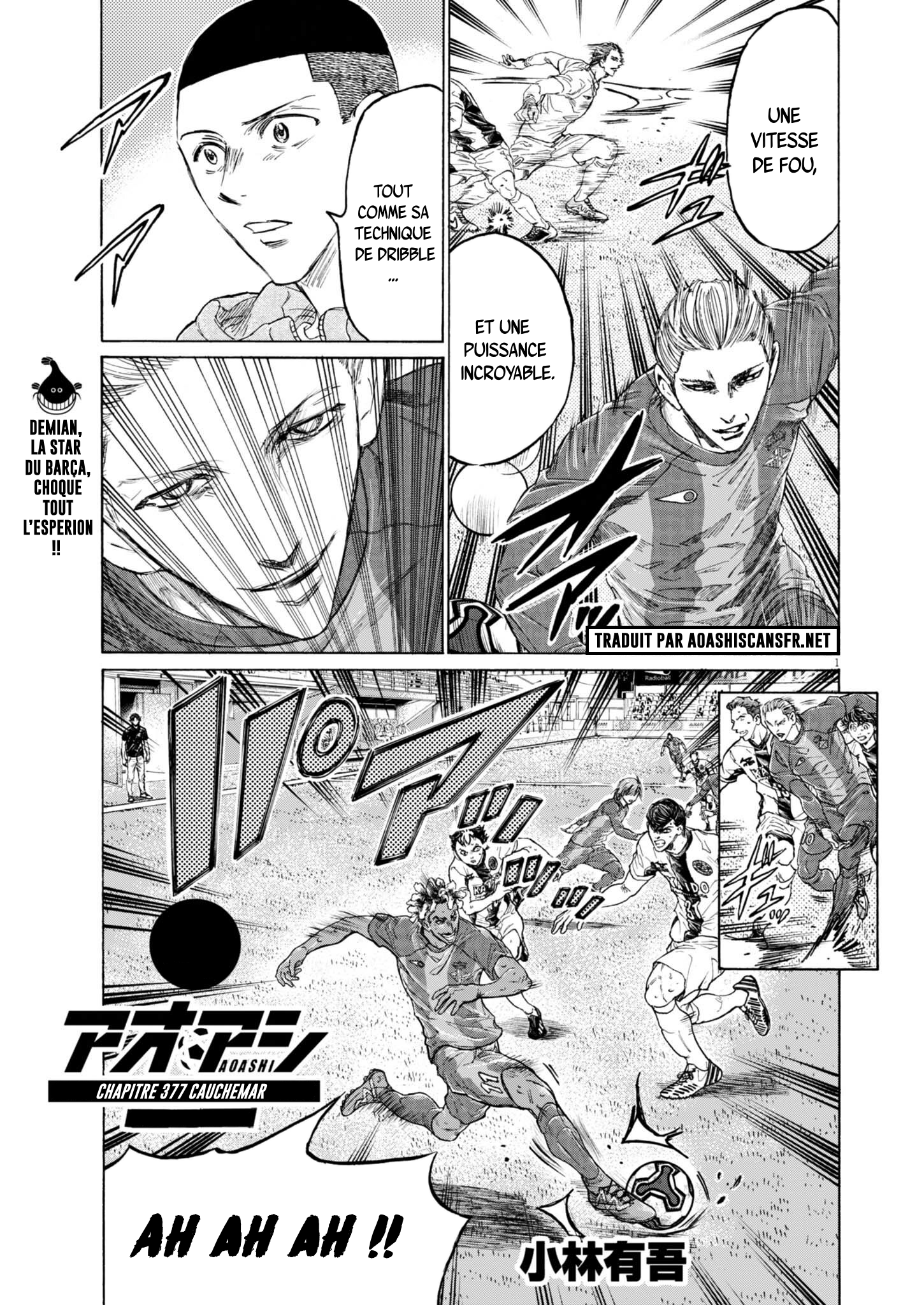 Read Ao Ashi FR Manga Online
