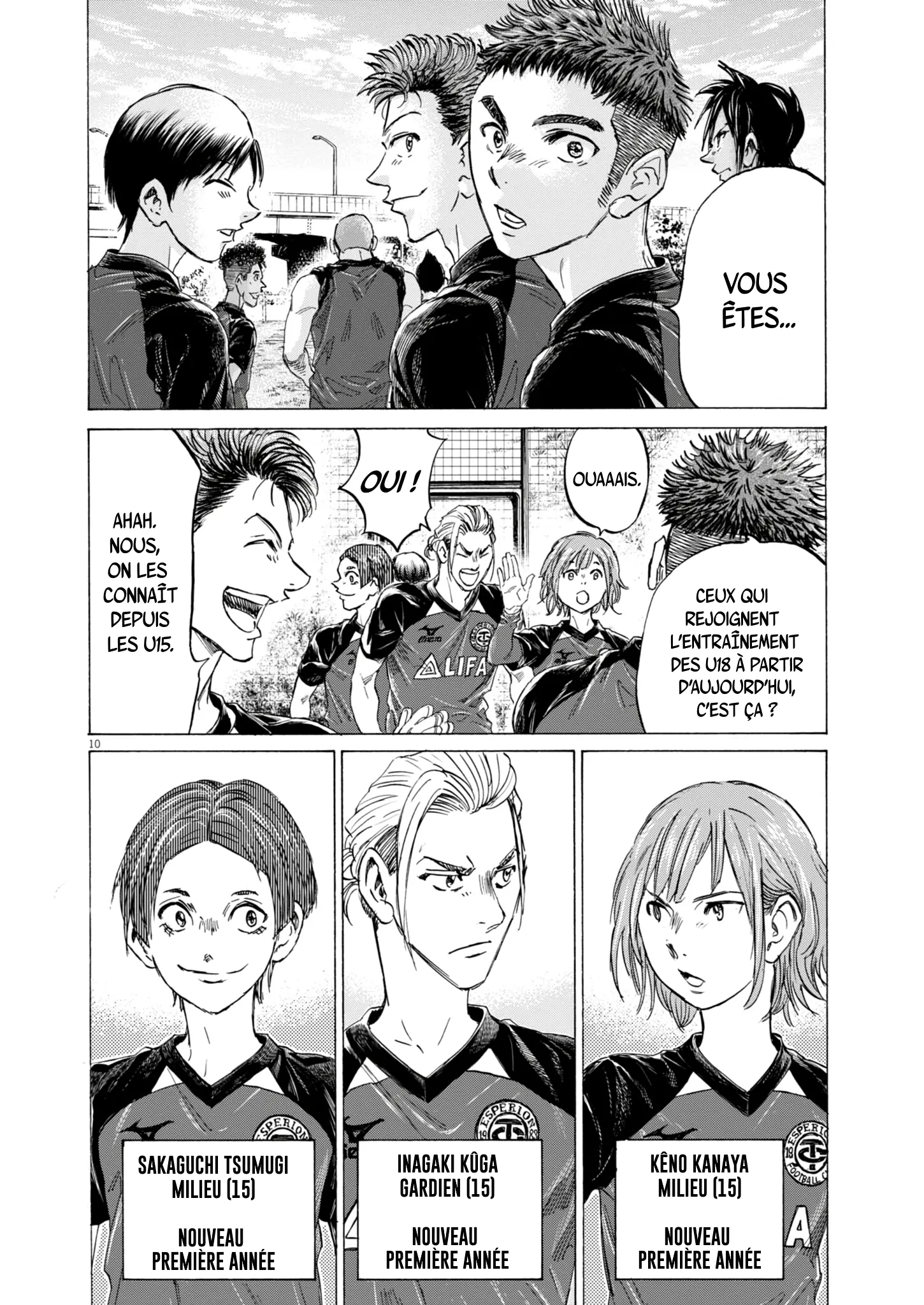 Read Ao Ashi FR Manga Online