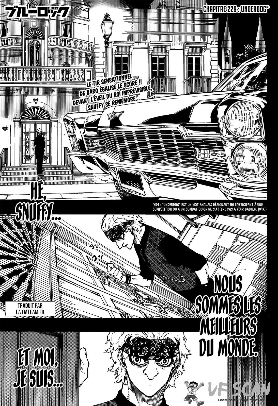 Read Blue Lock FR Manga Online