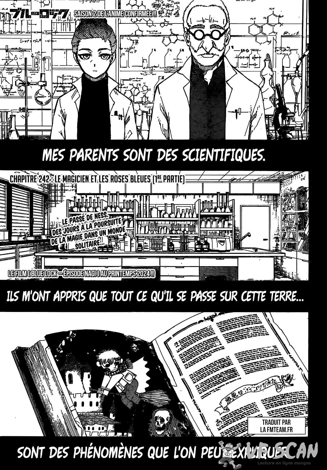 Read Blue Lock FR Manga Online