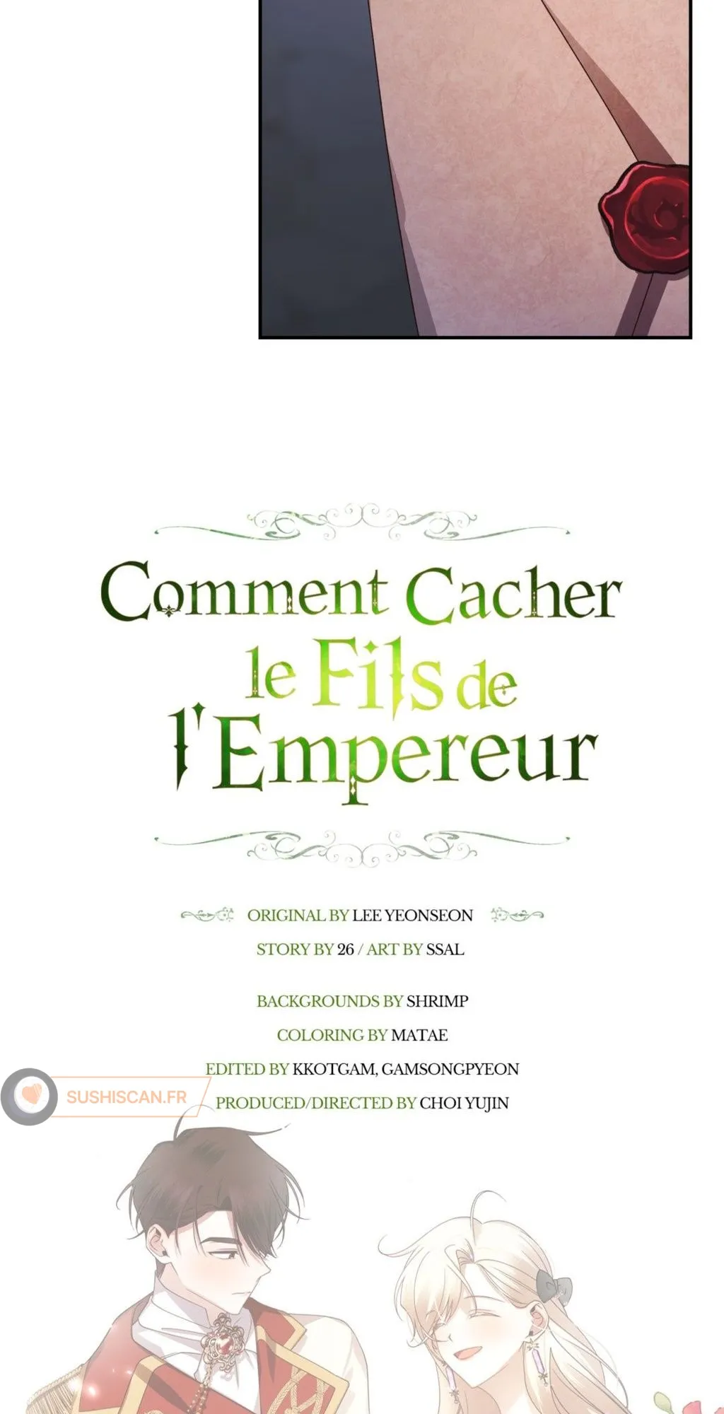 Read Comment cacher le fils de l’empereur Manga Online