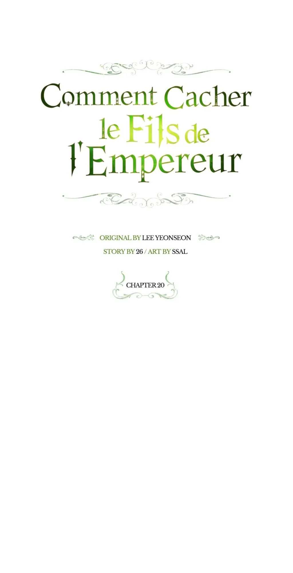 Read Comment cacher le fils de l’empereur Manga Online