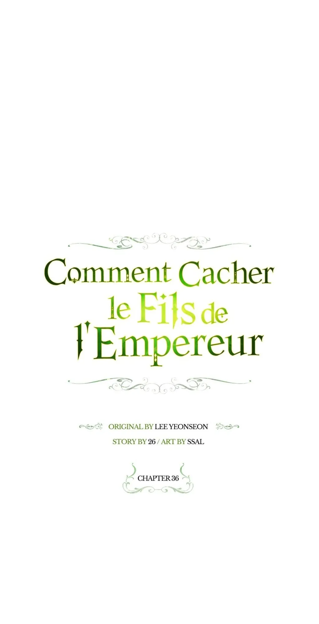 Read Comment cacher le fils de l’empereur Manga Online