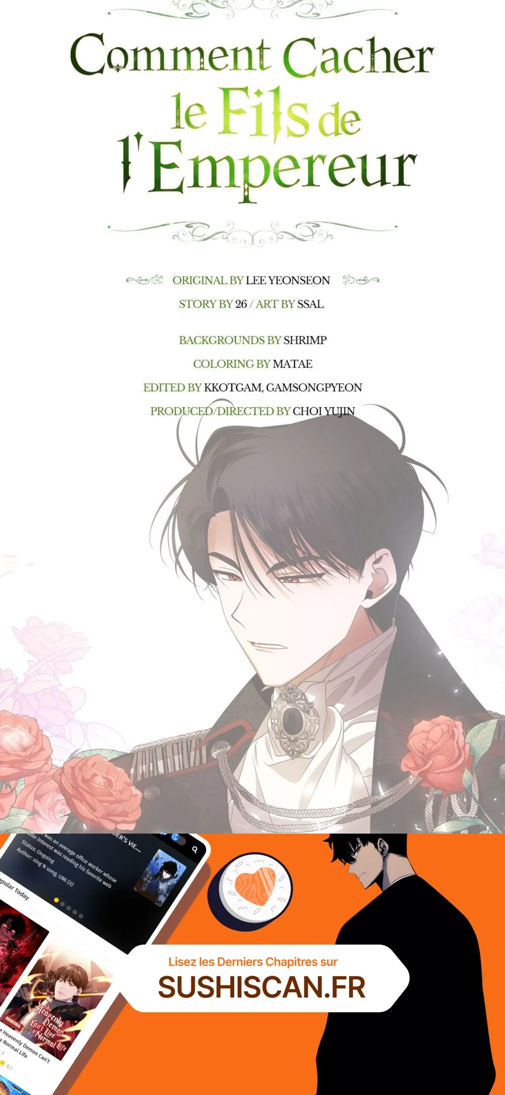 Read Comment cacher le fils de l’empereur Manga Online