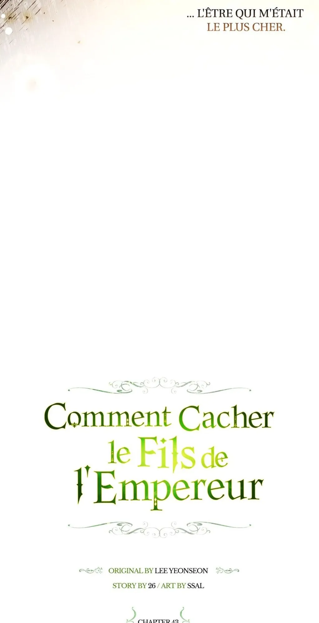 Read Comment cacher le fils de l’empereur Manga Online