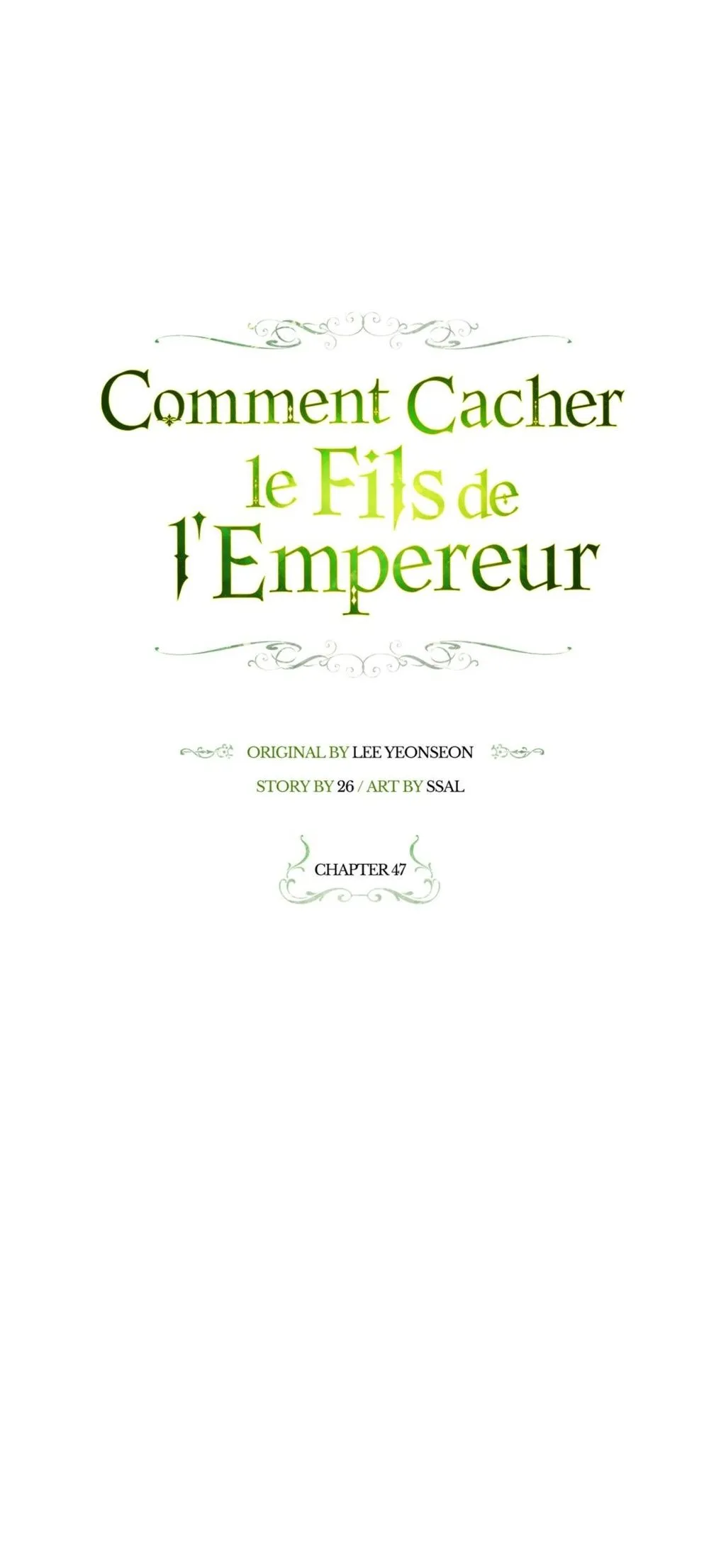 Read Comment cacher le fils de l’empereur Manga Online
