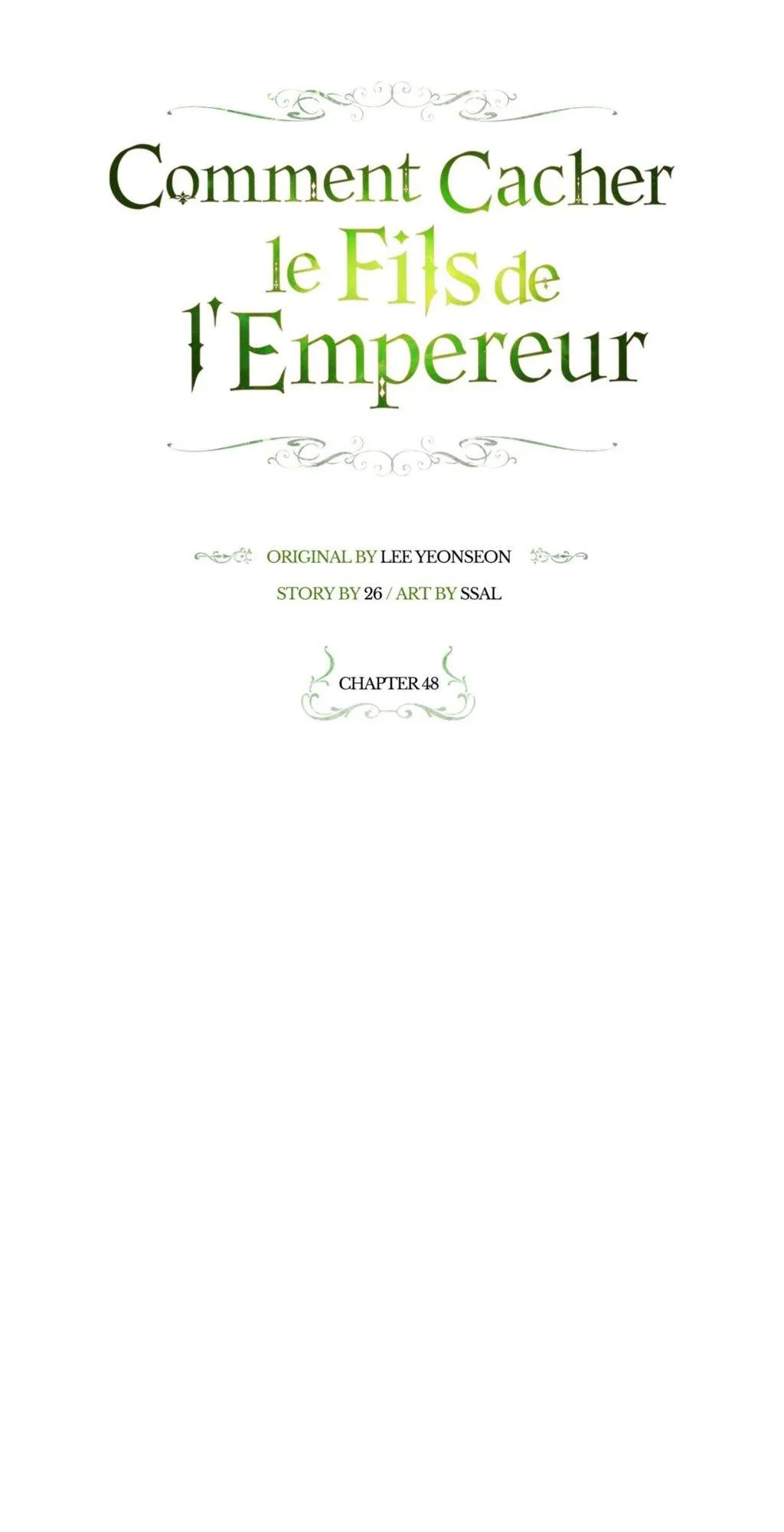Read Comment cacher le fils de l’empereur Manga Online