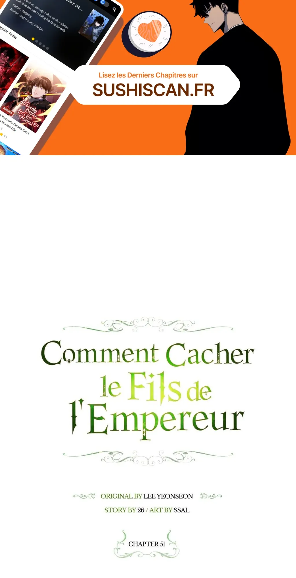 Read Comment cacher le fils de l’empereur Manga Online