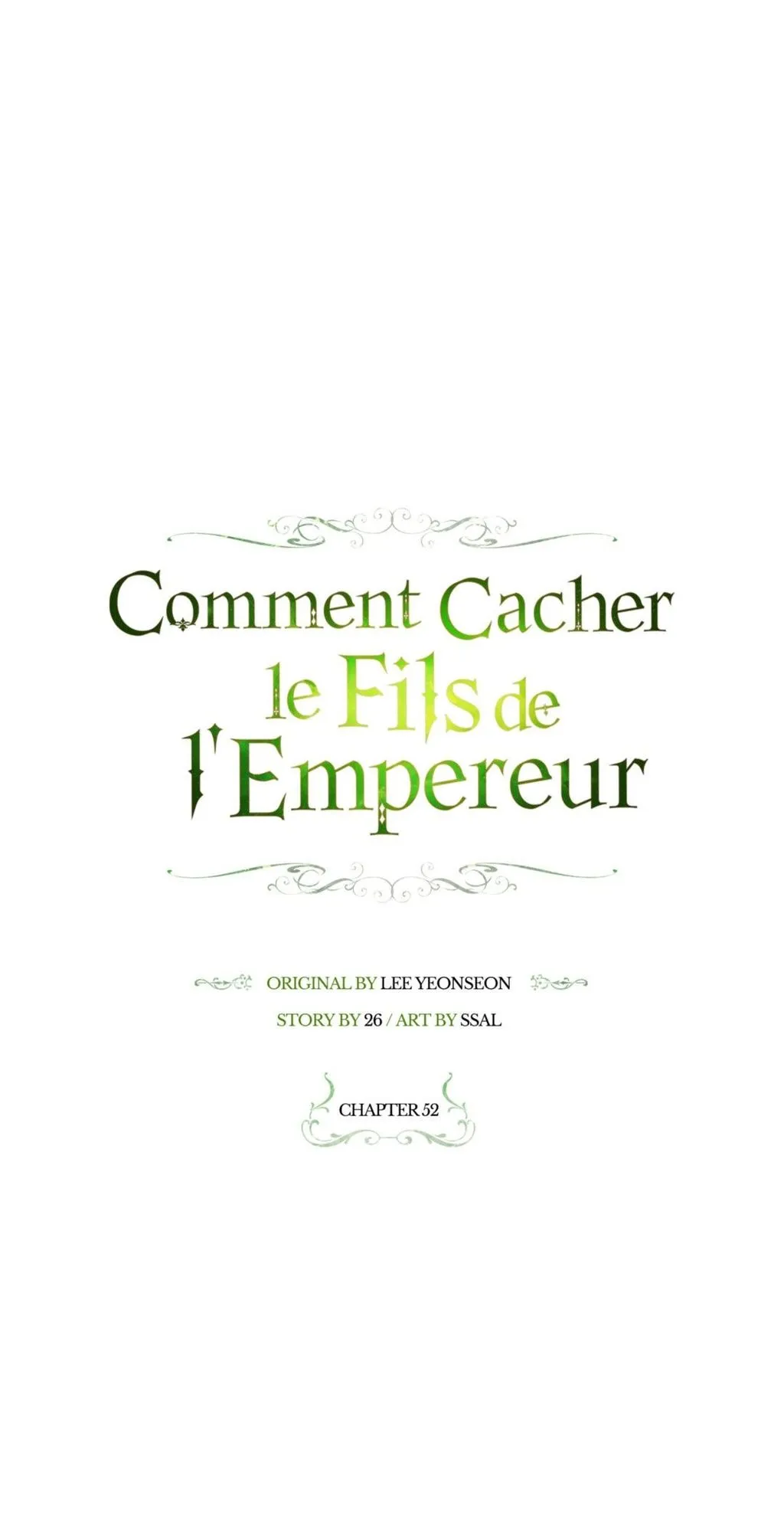 Read Comment cacher le fils de l’empereur Manga Online