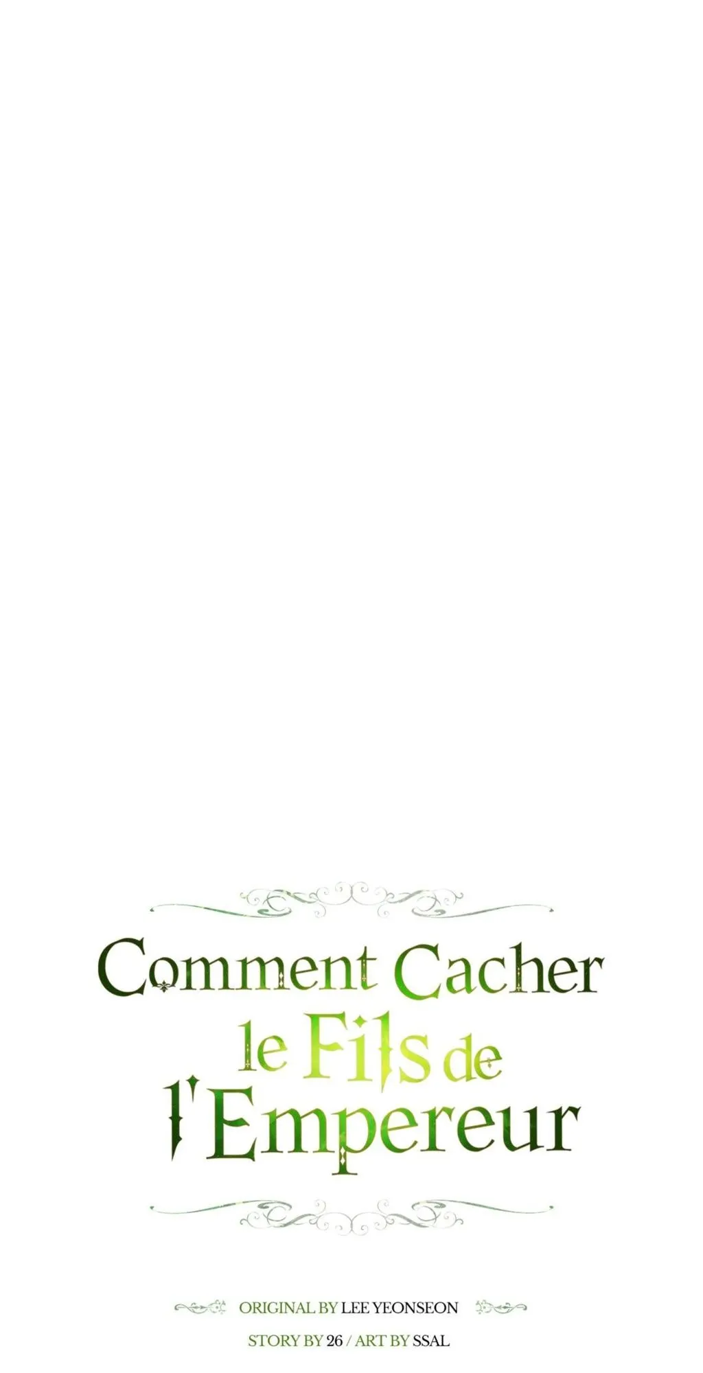 Read Comment cacher le fils de l’empereur Manga Online