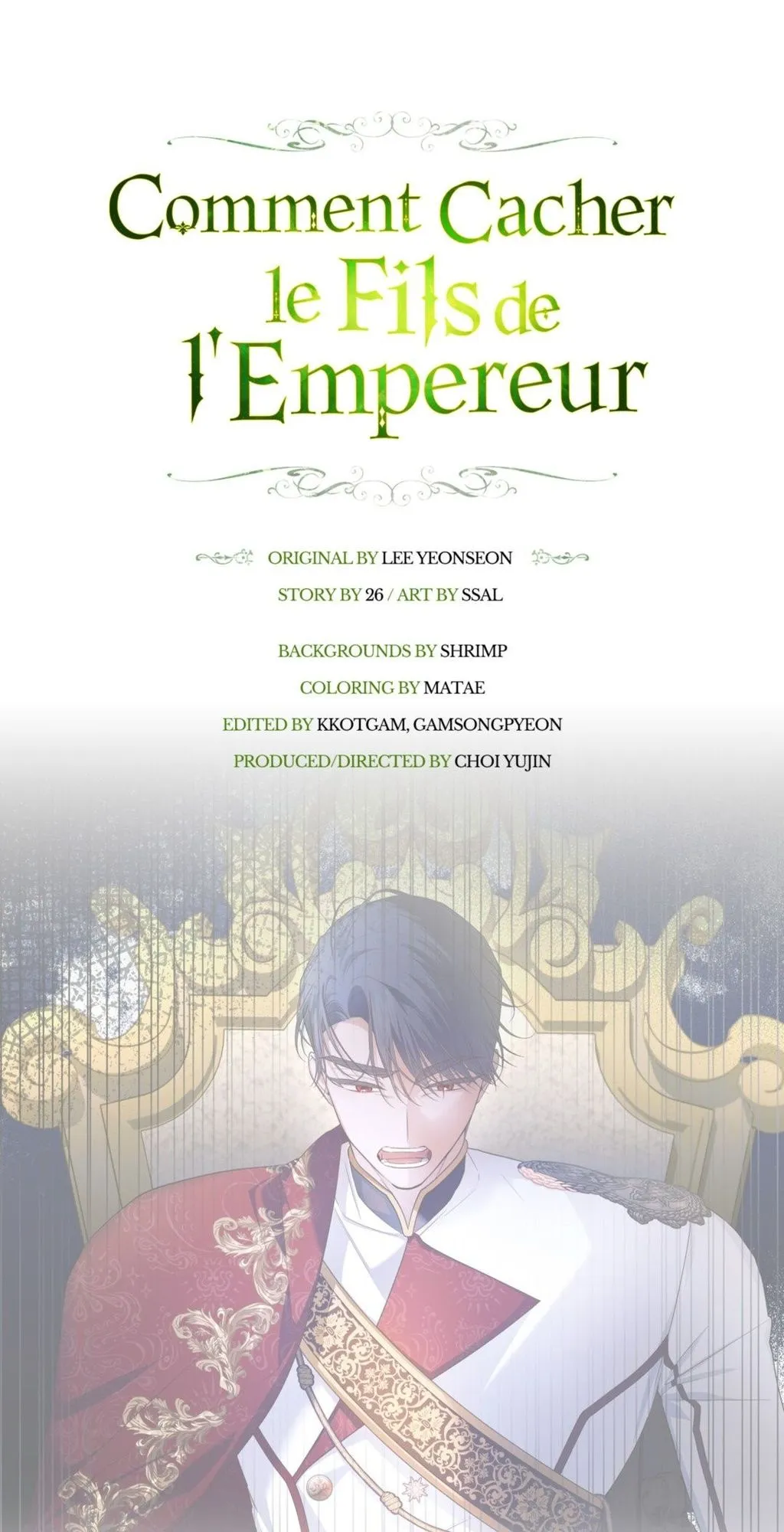 Read Comment cacher le fils de l’empereur Manga Online