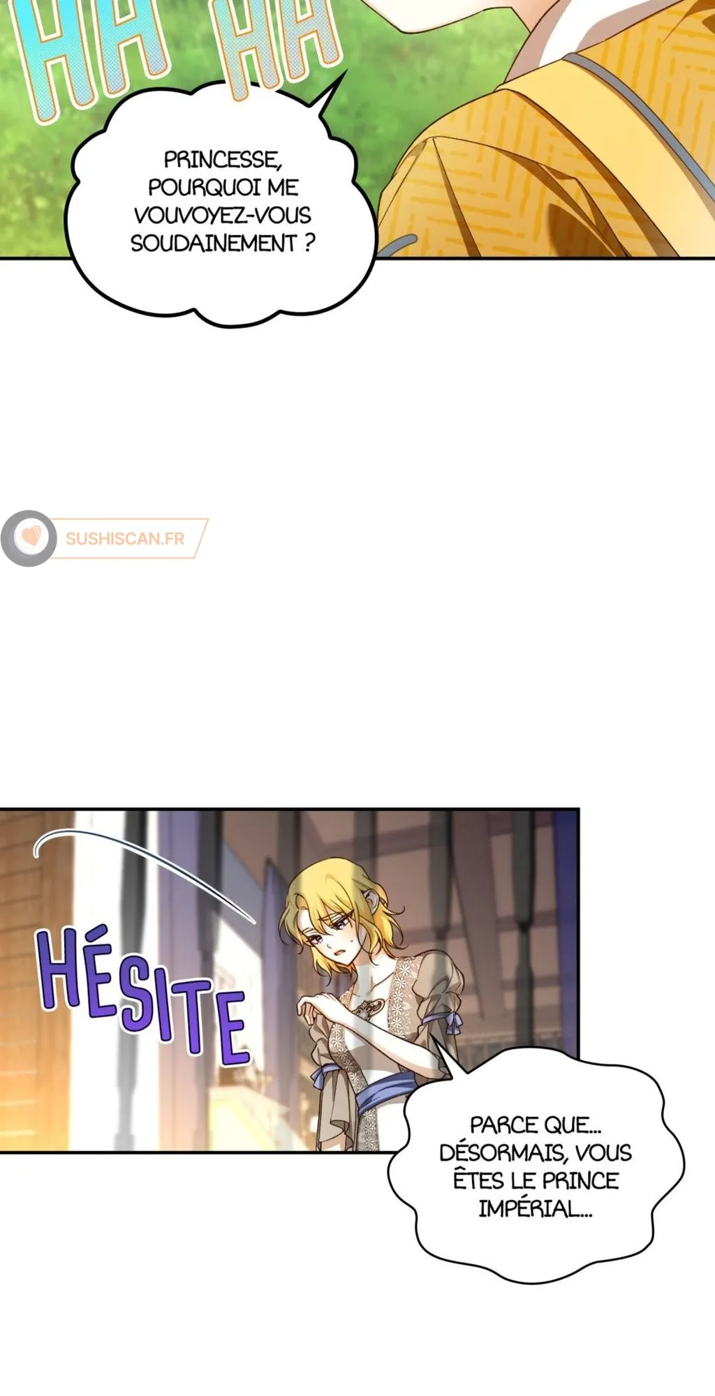 Read Comment cacher le fils de l’empereur Manga Online