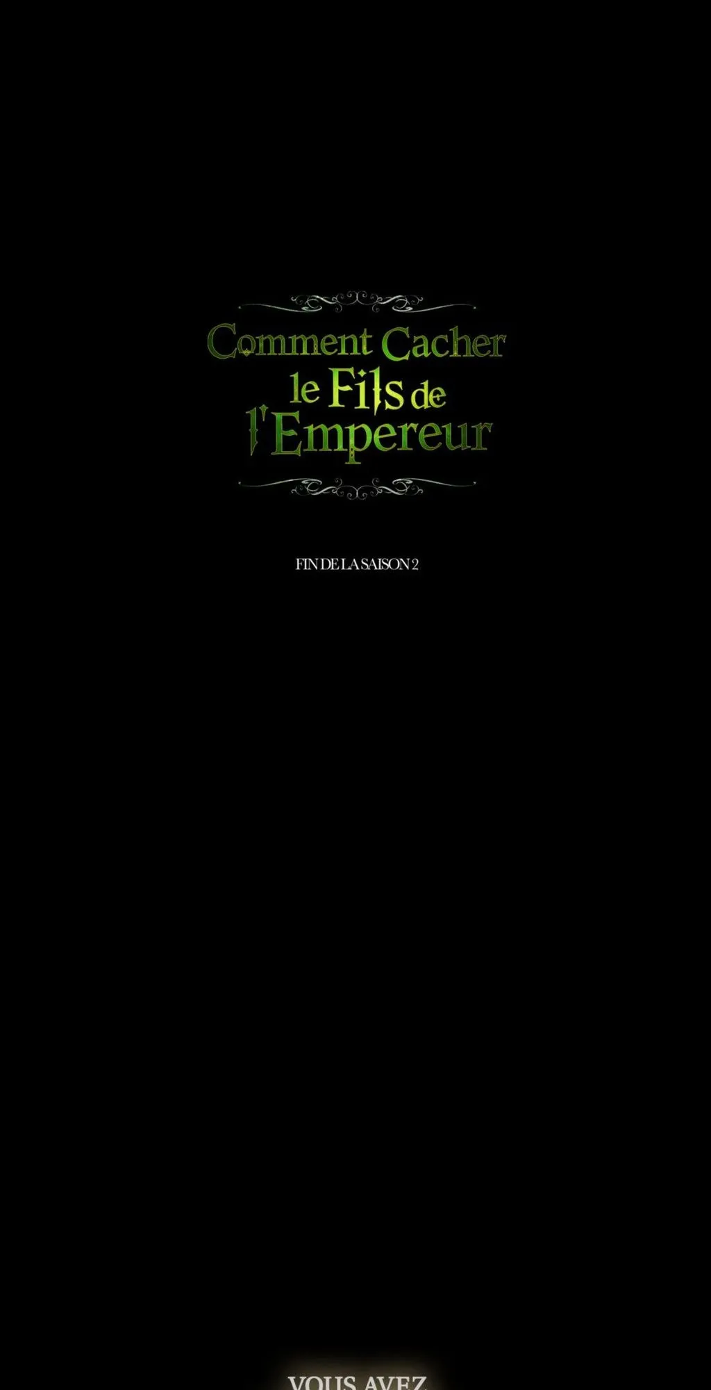Read Comment cacher le fils de l’empereur Manga Online