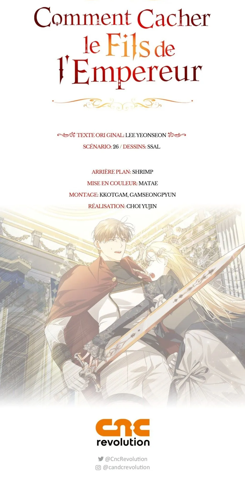 Read Comment cacher le fils de l’empereur Manga Online