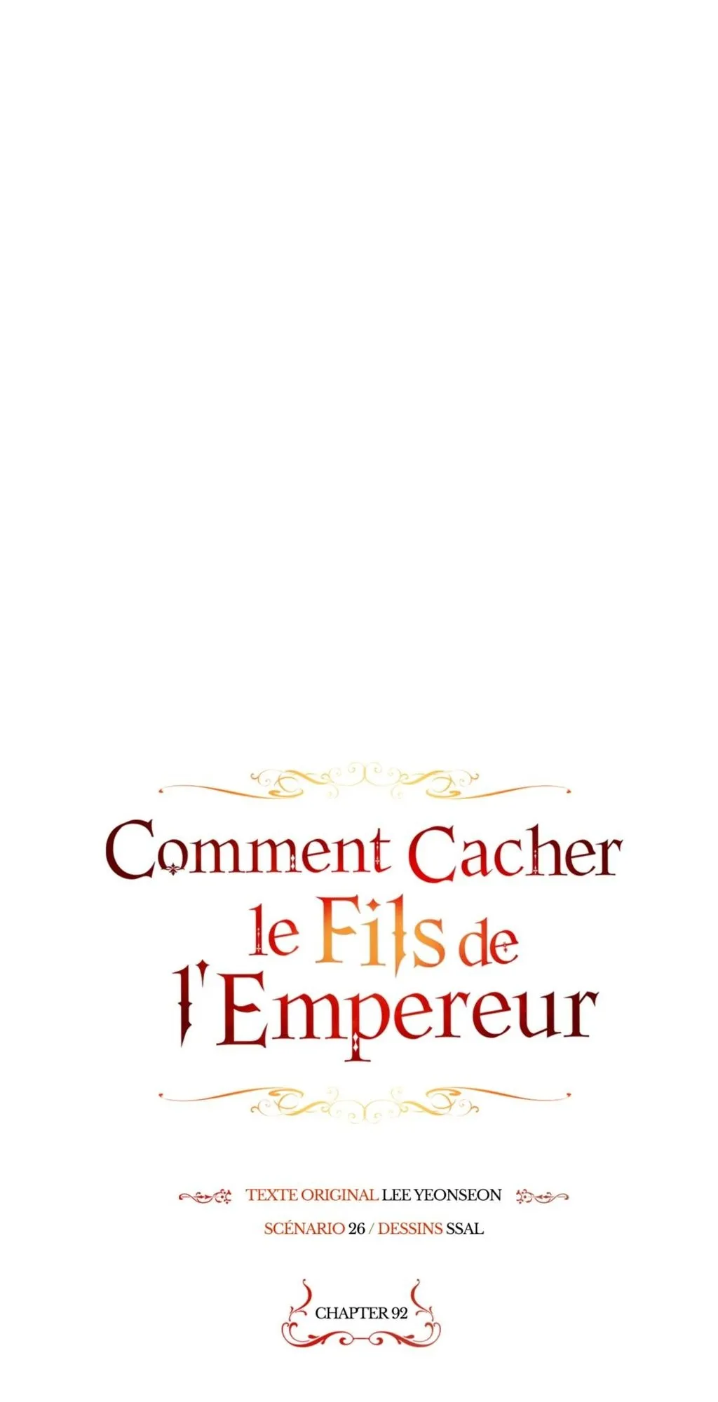 Read Comment cacher le fils de l’empereur Manga Online